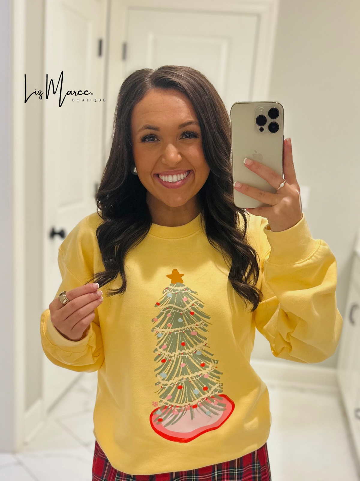 The Festive Christmas Tree Crewneck