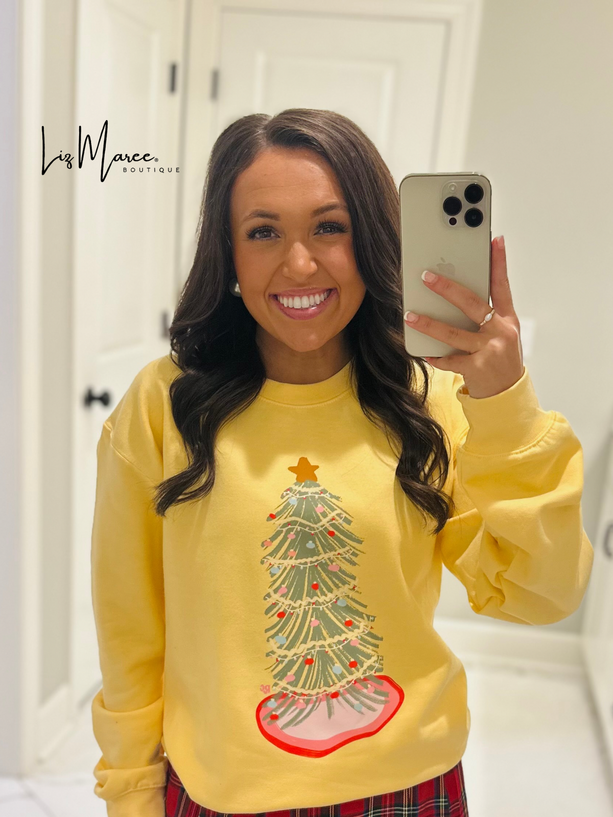 The Festive Christmas Tree Crewneck