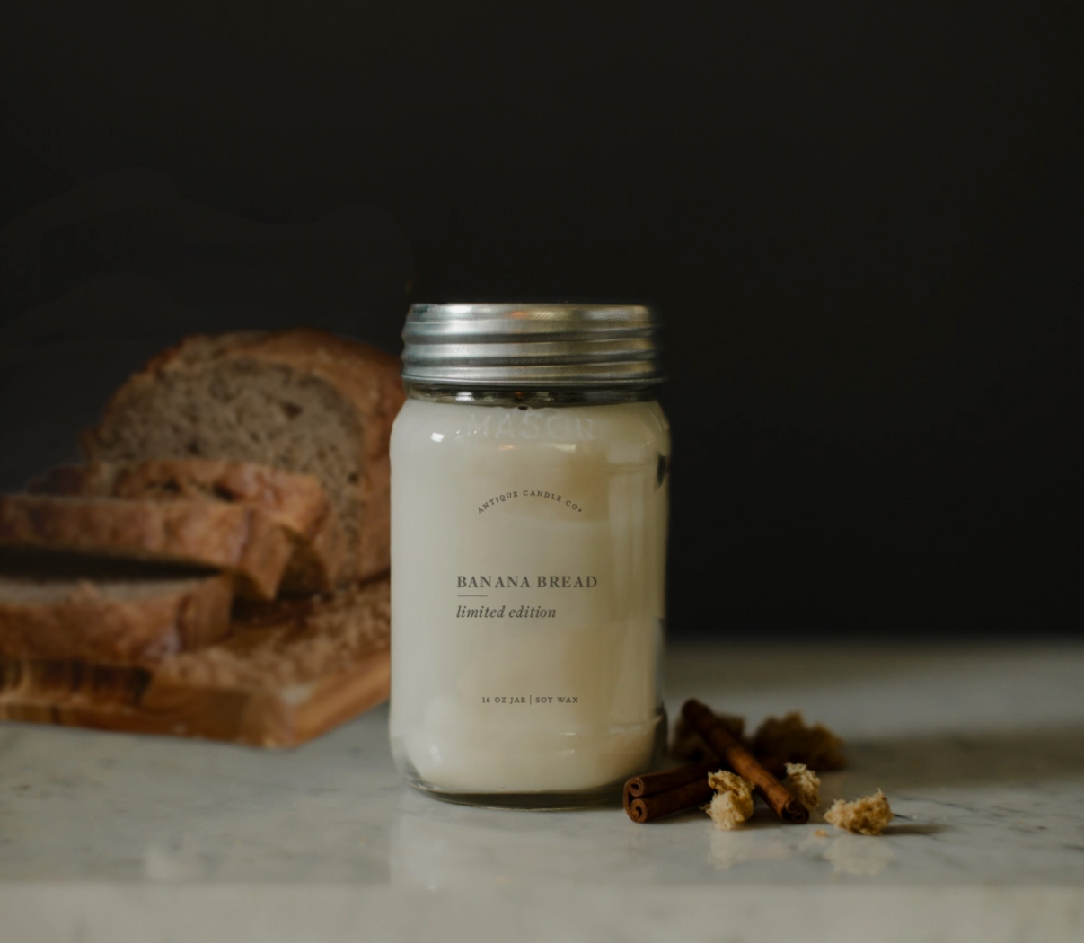 Banana Bread Candle - 16oz