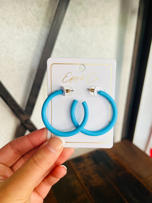 Simple Blue Hoops