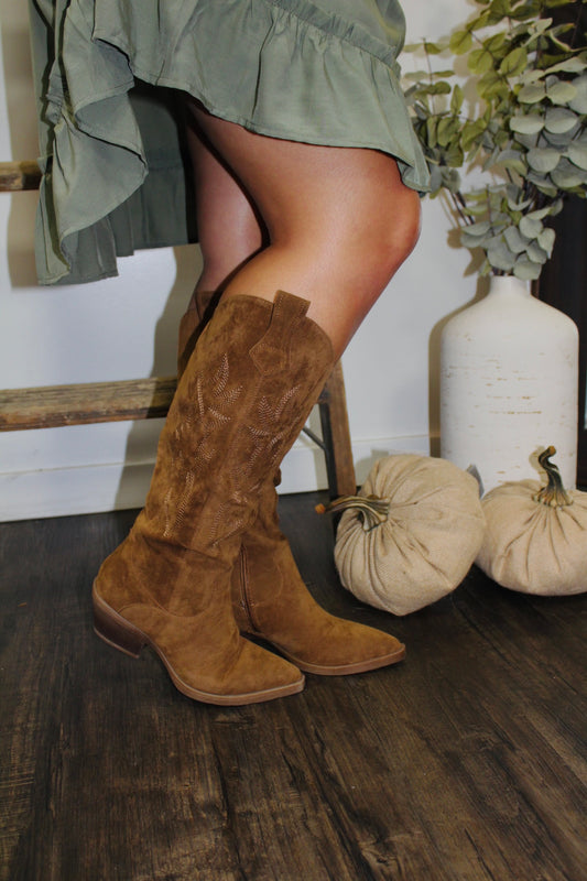 The Jolene Tan Cowboy Boot