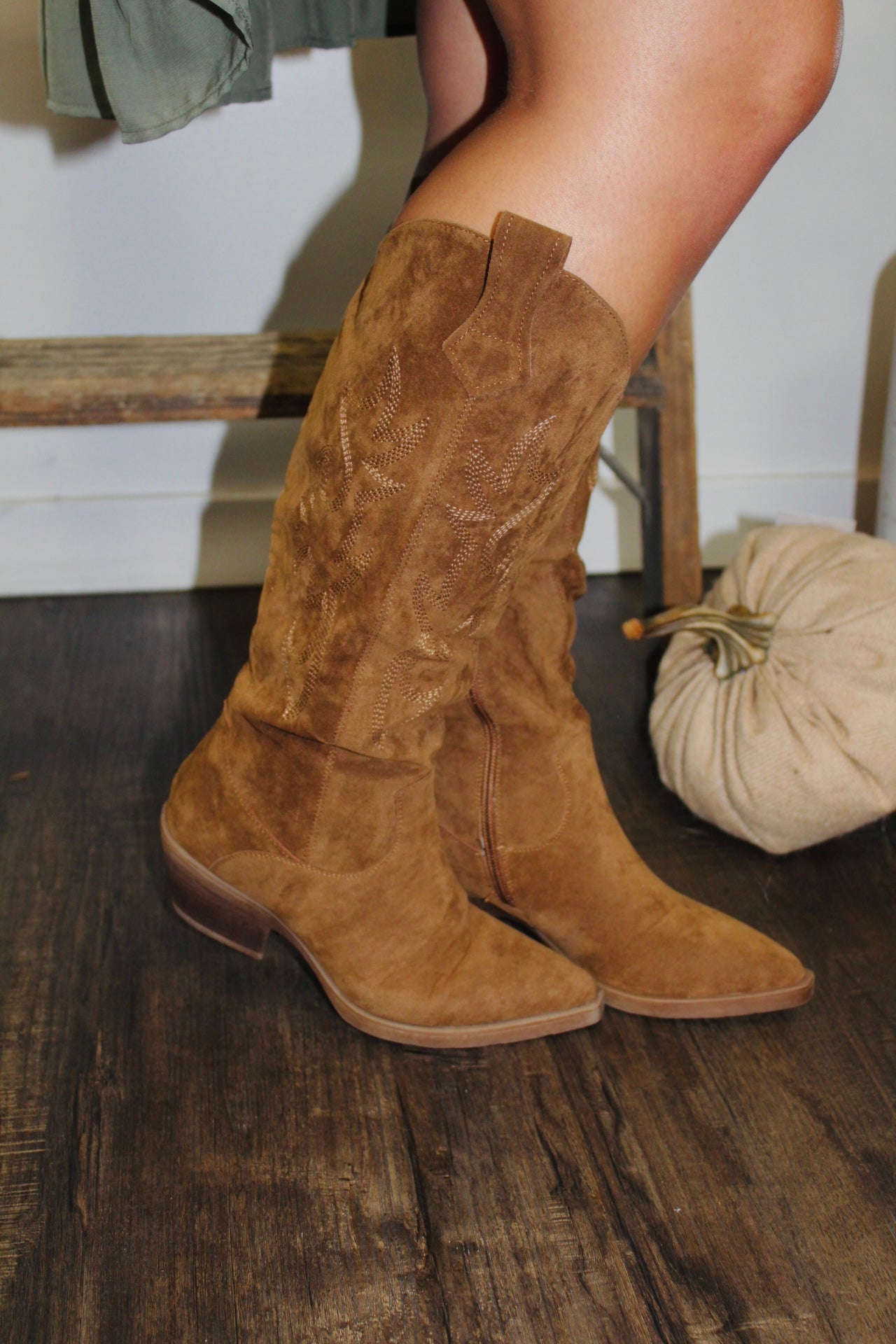 The Jolene Tan Cowboy Boot