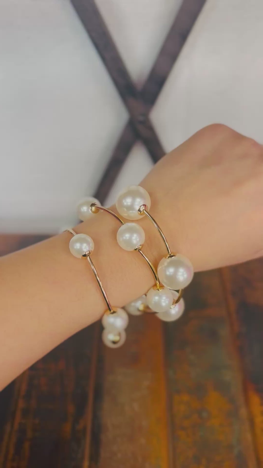 Chunky Pearl Bracelet Set – Liz Maree Boutique