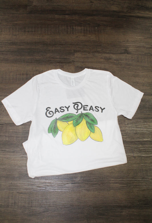 Easy Peasy Lemon Graphic Tee