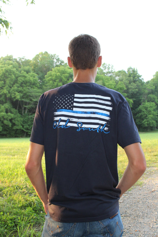 Blue Line Tee