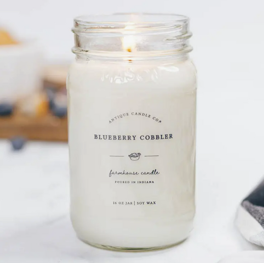 Blueberry Cobbler 16 oz candle