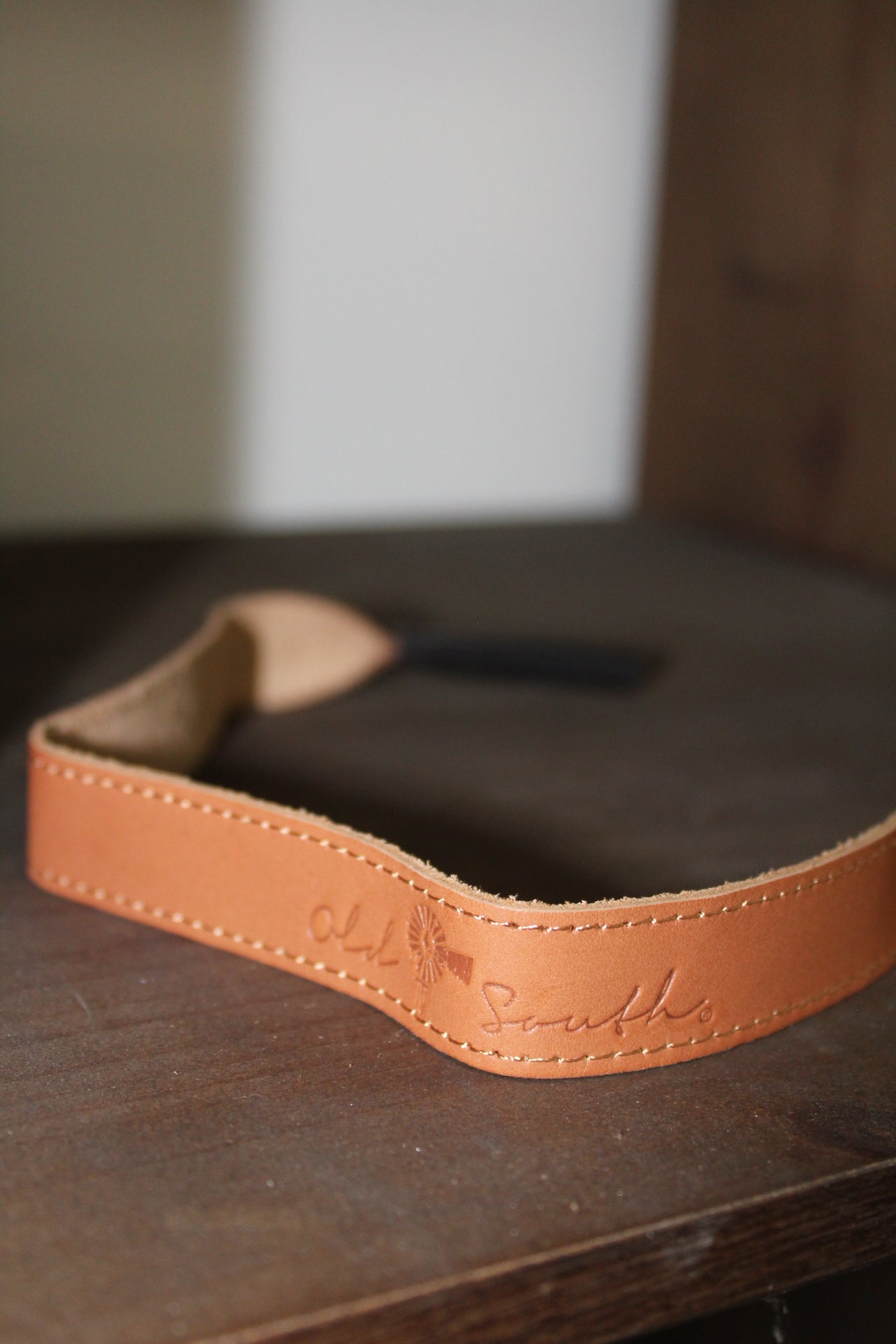 Tan Leather Sunglasses Strap