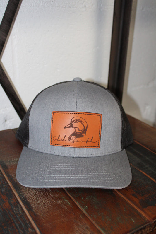 Wood Duck Leather Patch Trucker Hat