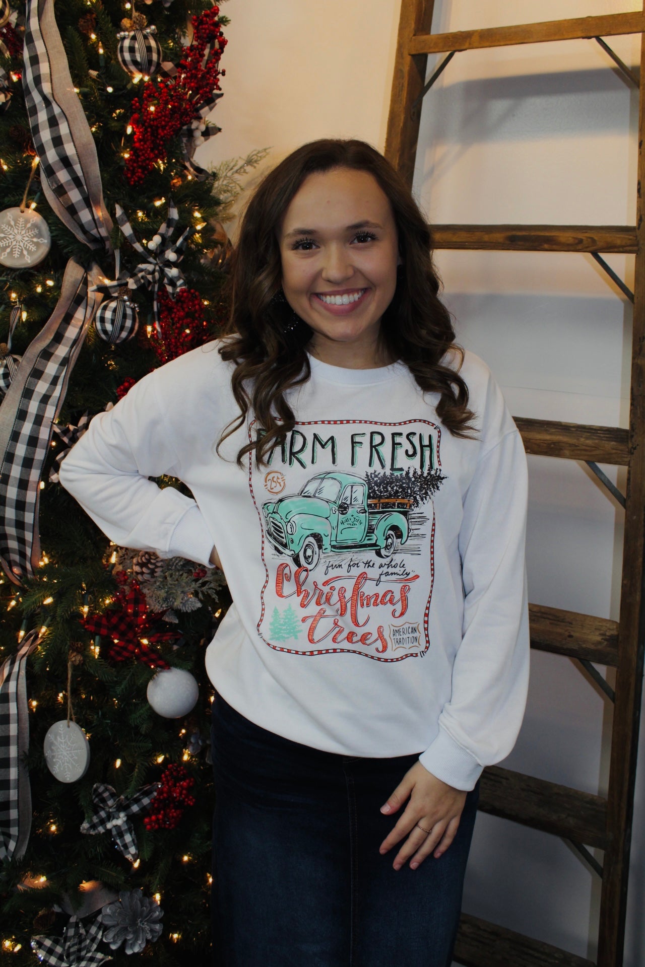 Farm Fresh Christmas Tree Pullover